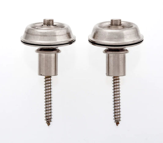 Dunlop Flush Mount Strap Lock Set, Nickel