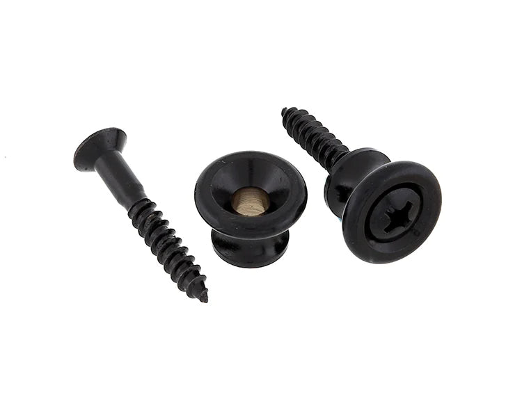 Gotoh Gibson Style Strap Buttons, Black