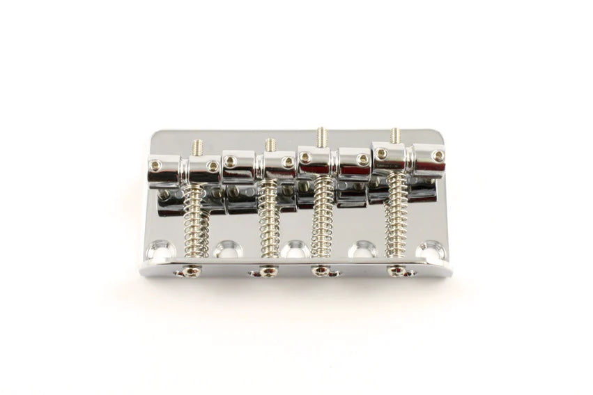 Allparts Bridge for Precision and Jazz Bass, Nickel