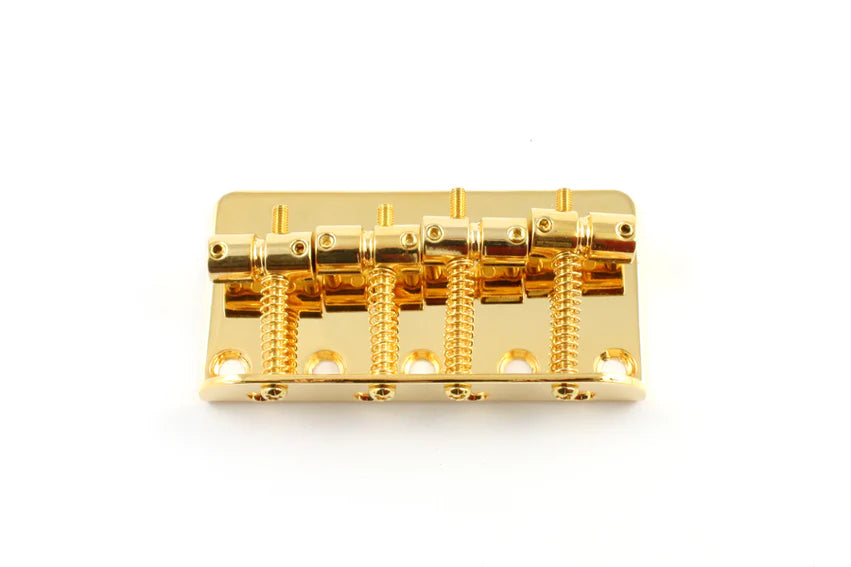 Allparts Bridge for Precision and Jazz Bass, Gold