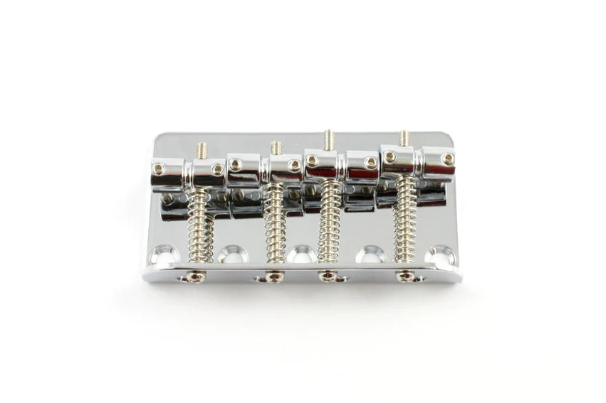 Allparts Bridge for Precision and Jazz Bass, Chrome