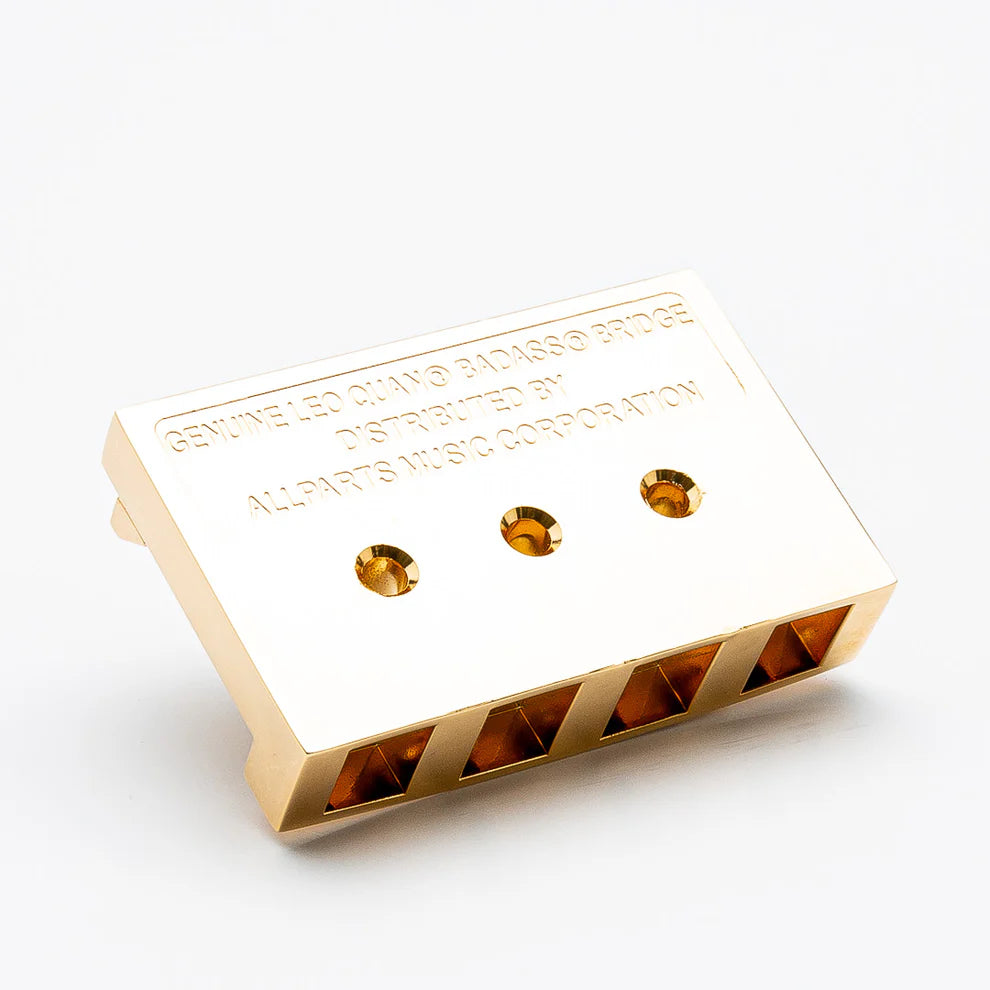 Allparts Leo Quan Badass I Bass Bridge, 4 String