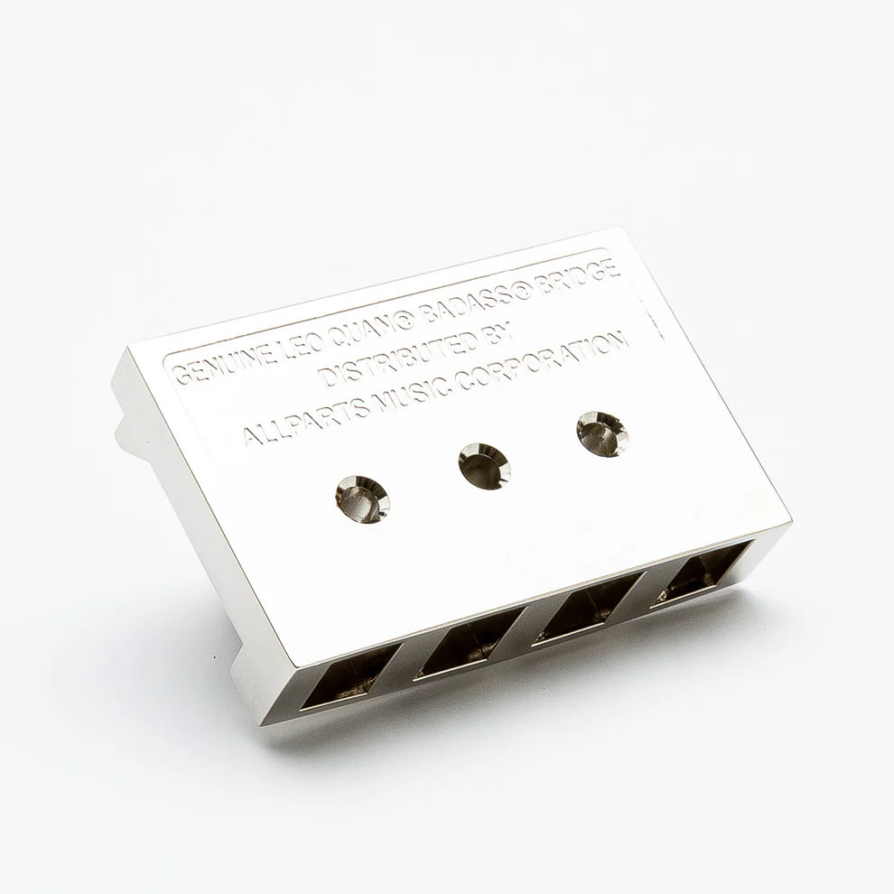 Allparts Leo Quan Badass I Bass Bridge, 4 String
