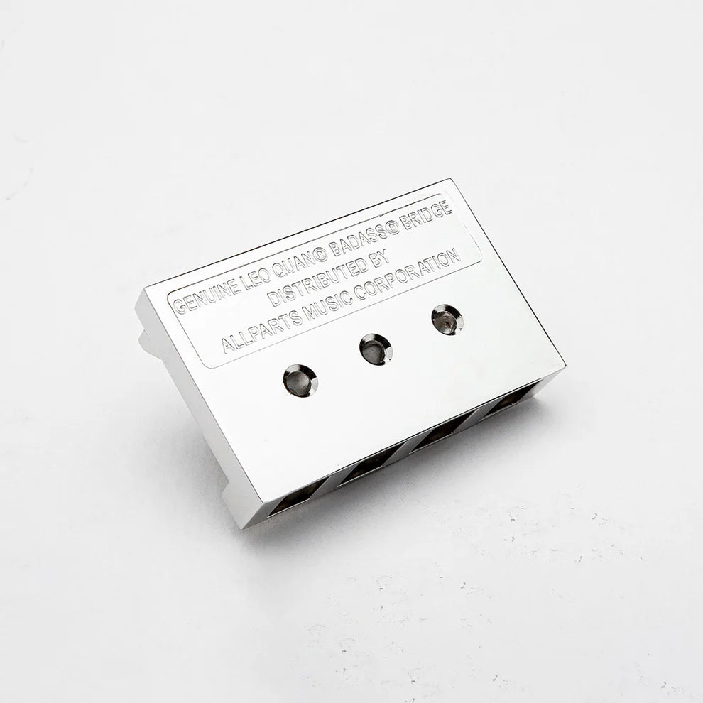 Allparts Leo Quan Badass I Bass Bridge, 4 String