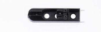 Allparts Economy Single String Bass Bridge, Black