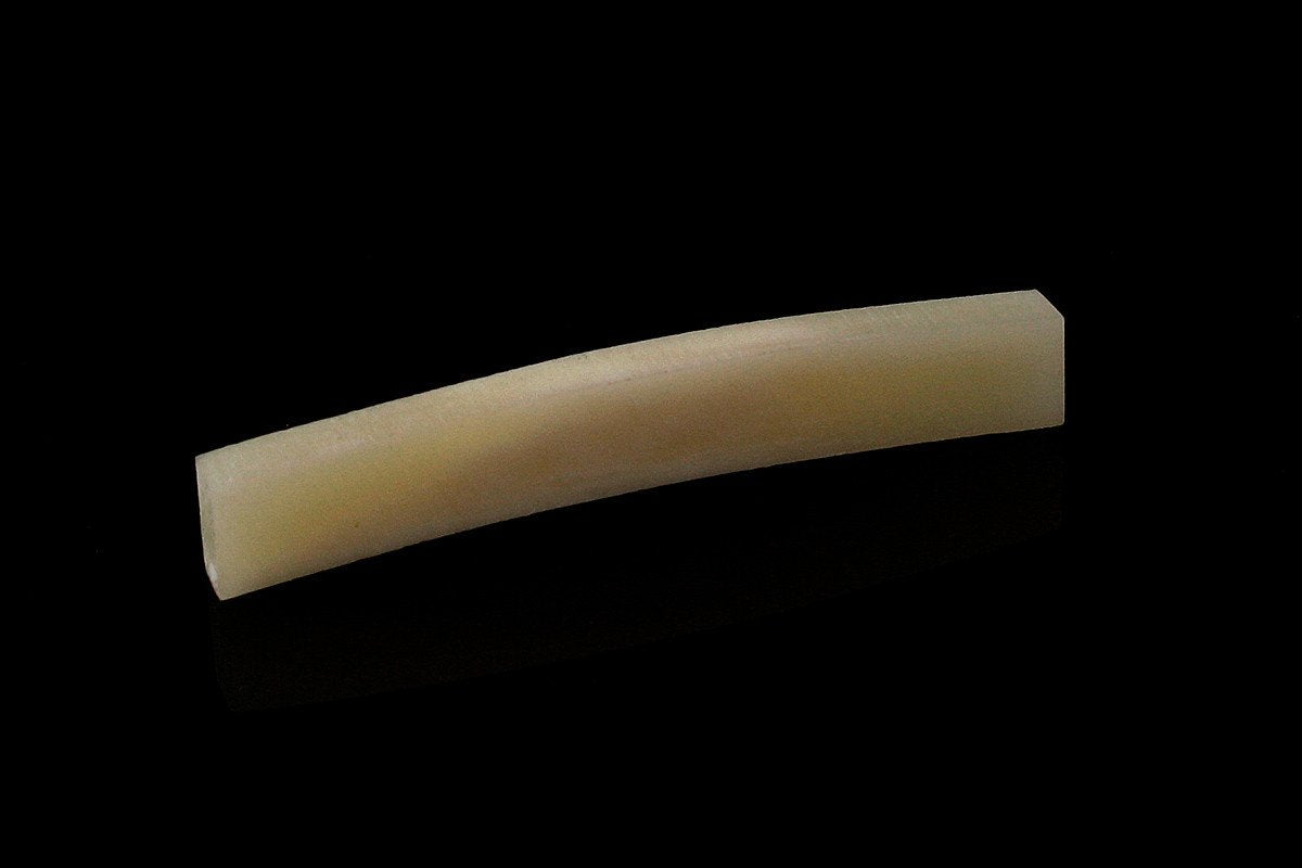 Allparts Curved Bone Nut Blank for Fender Guitars