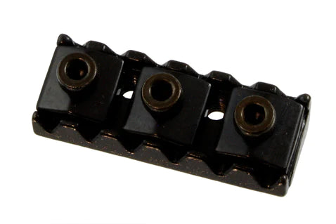 Allparts 1-11/16 Inch Locking Guitar Nut for Floyd Rose, Black