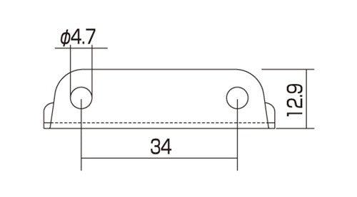 Allparts Tremolo Spring Claw, Dims