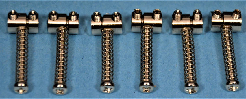 Allparts Round Bridge Saddles for Tele