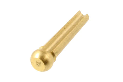 Allparts Metal Bridge Pins, Gold