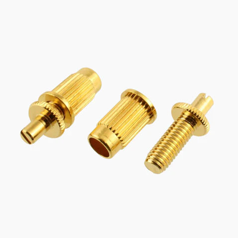 Allparts Large Hole Stud and Anchor Set for Tunematic, Gold