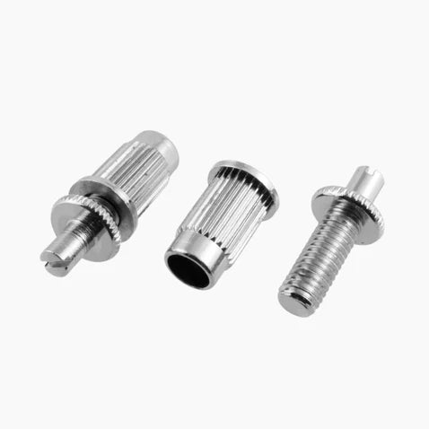 Allparts Large Hole Stud and Anchor Set for Tunematic, Chrome