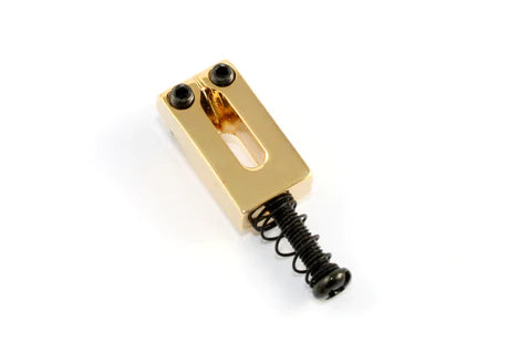 Allparts Narrow Bridge Saddles for Stratocaster, Gold