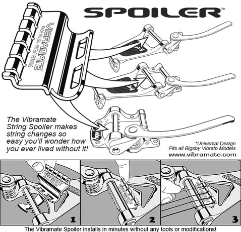 Vibramate Spoiler String Retainer Tech Drawing
