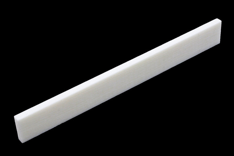 Allparts Bone Bridge Saddle for Classical Guitar, (81mm x 2.5mm x 9.5mm)