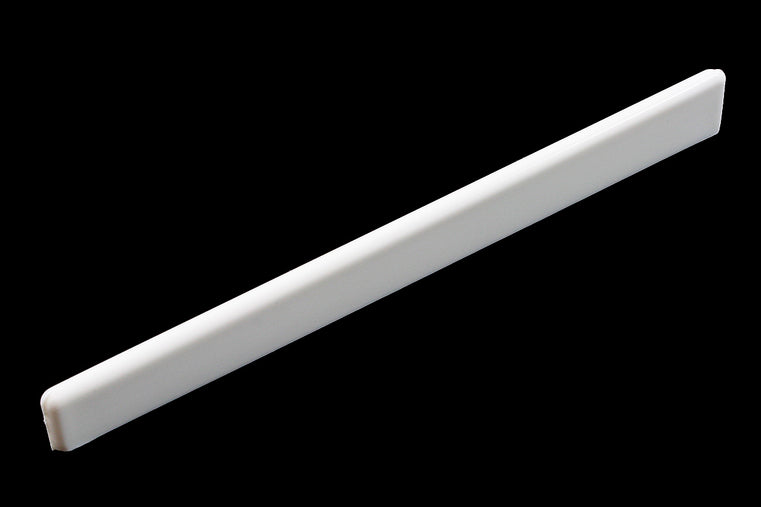 Allparts Bridge Saddle for Classical Guitar, Plastic, 82.5mm x 2.38mm x 7.9mm