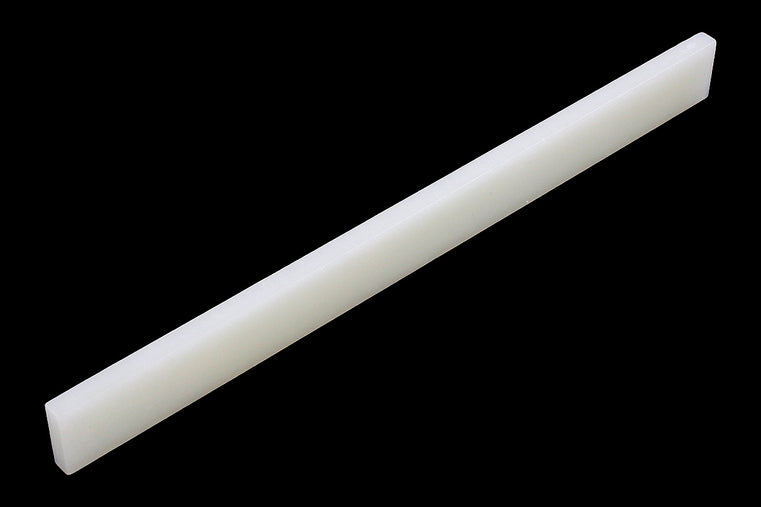 Allparts Bridge Saddle for Guitar, Bone, Unbleached Vintage, 89mm x 2.4mm x 7.9mm