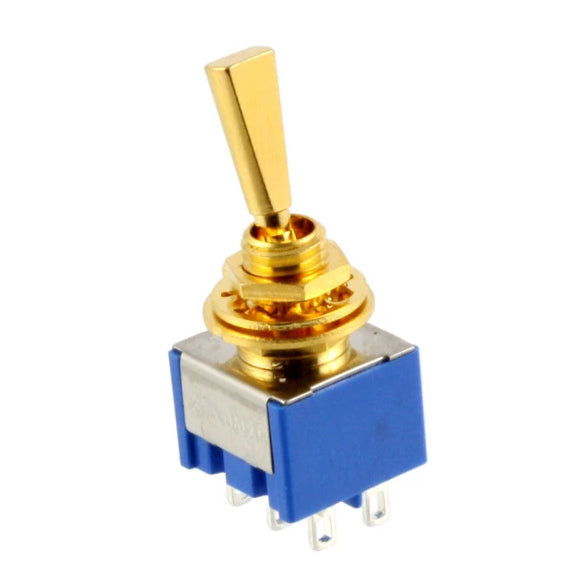 Allparts Mini Switch DPDT, On-On