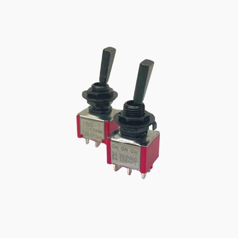 Allparts Mini Switch DPDT, On-On-On
