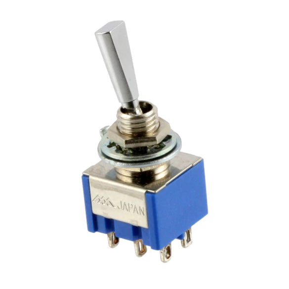 Allparts Mini Switch DPDT, On-On