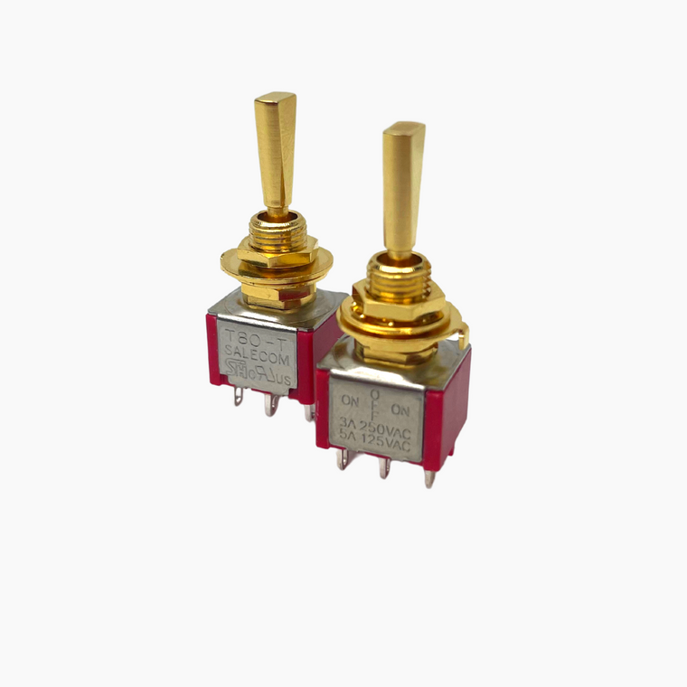 Allparts Mini Switch DPDT, On-Off-On