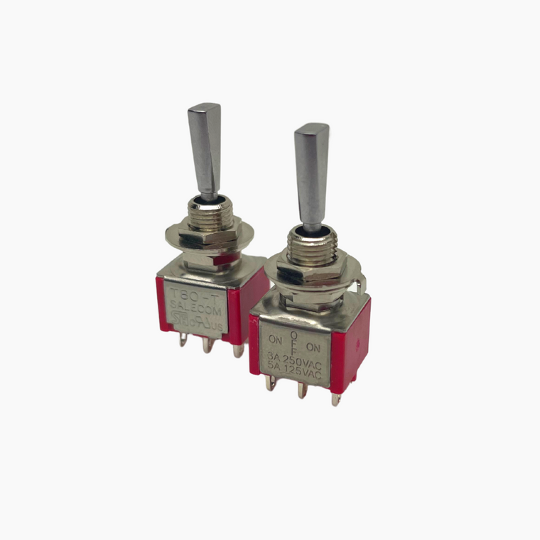 Allparts Mini Switch DPDT, On-Off-On