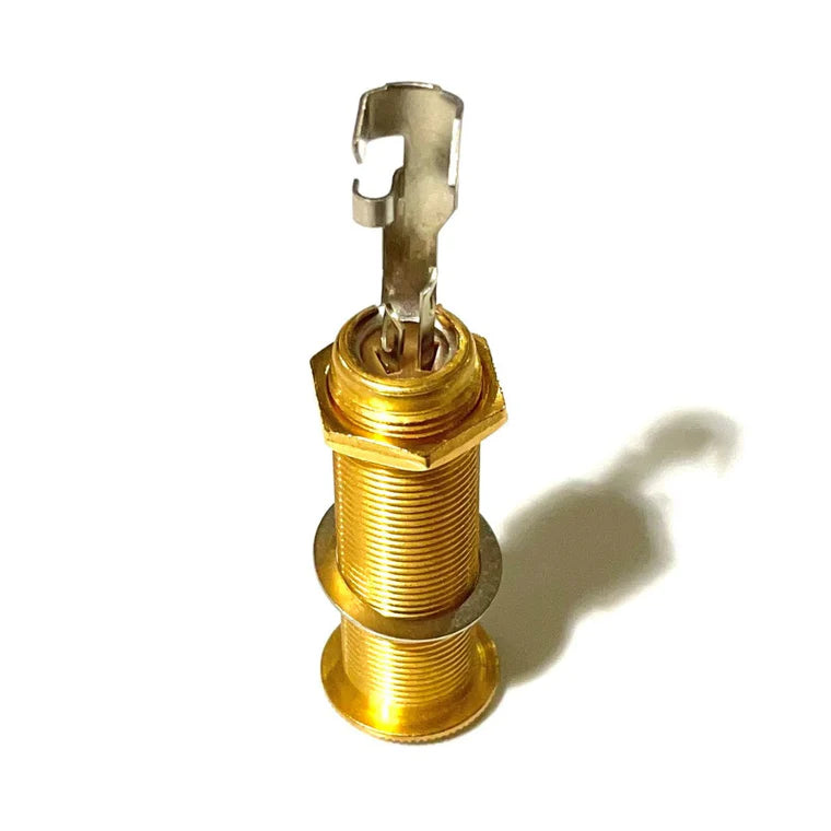Switchcraft 152B Stereo Jack Socket, Gold