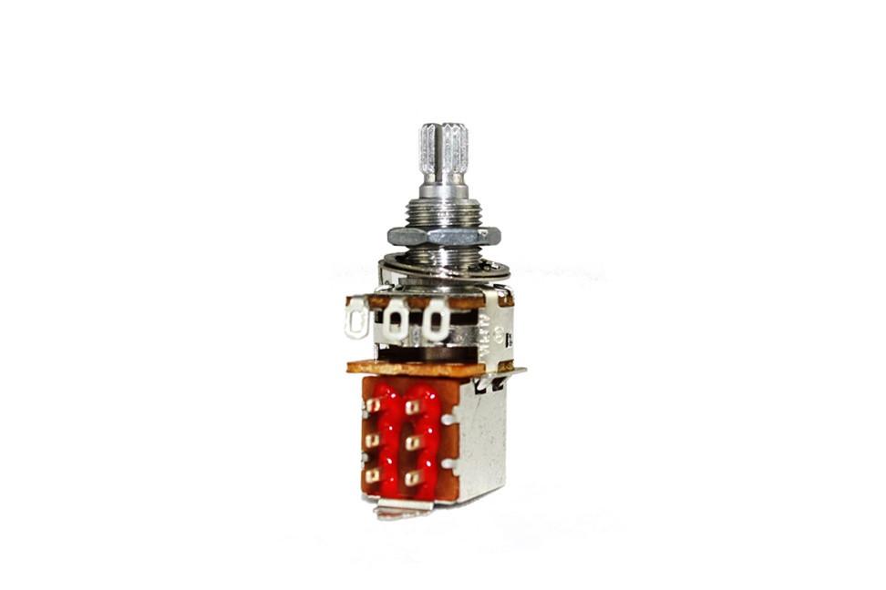 Potentiometer - 25K push/pull  audio taper pot