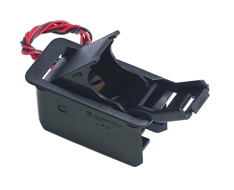Allparts 9-Volt Battery Compartment with Access Door, Top Mount
