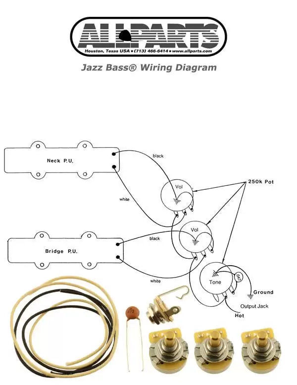 Wiring kit for JBass®