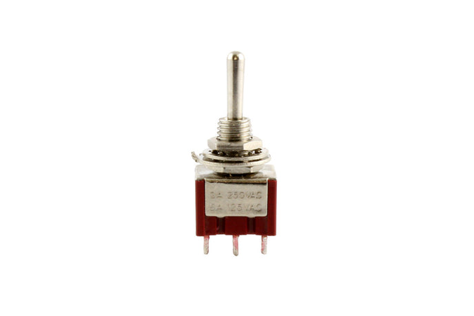 Allparts Mini Switch DPDT, Round Bat, On-On