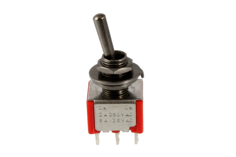 Allparts Mini Switch DPDT, Round Bat, On-On