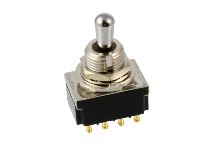 Allparts 4-Pole Toggle Switch, On-On-On, 12 terminals