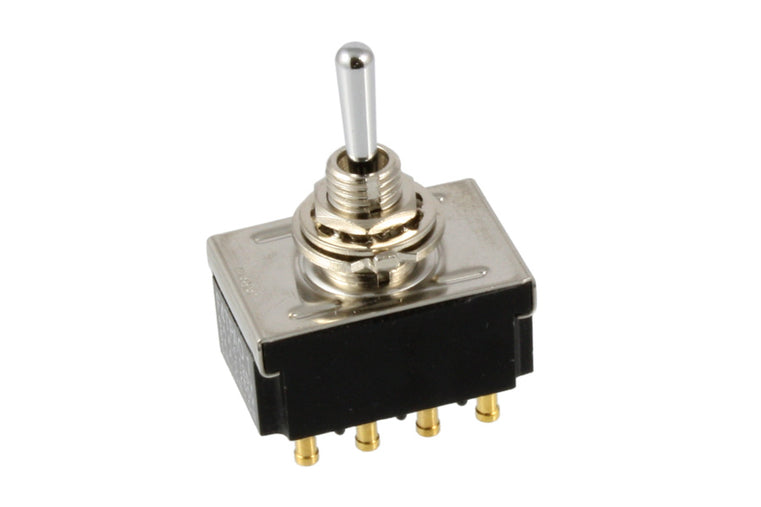 Allparts 4-Pole Mini Switch, On-On-On,12 terminals