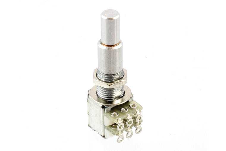 Allparts 500K/500K Stacked Concentric Pot, Audio (Log) Taper, Metric