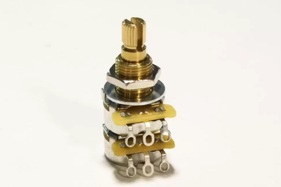 Potentiometer - 500K CTS blend/balance linear taper pot, with centre detent