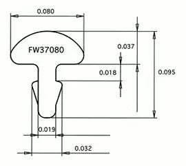 Jescar Fretwire FL37080