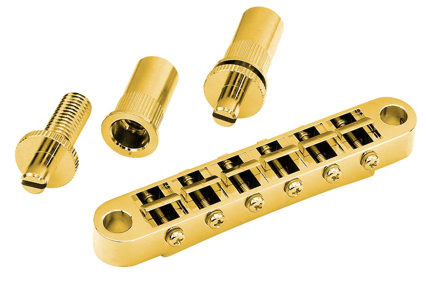 Gotoh Tunematic Bridge with Large Mounting Holes, Gold