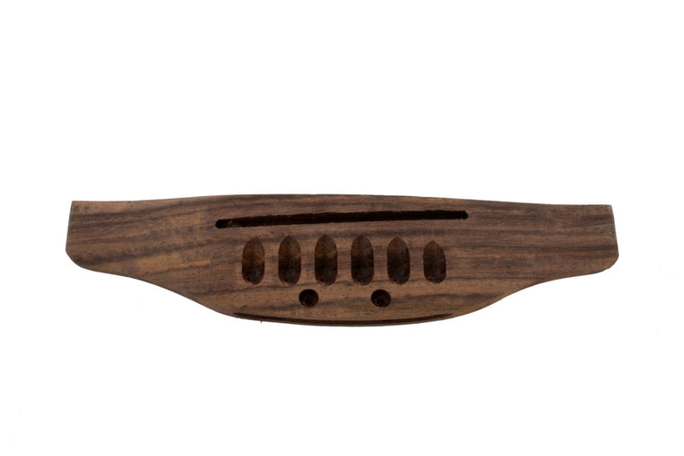Allparts Top Loading Acoustic Guitar Bridge, Rosewood