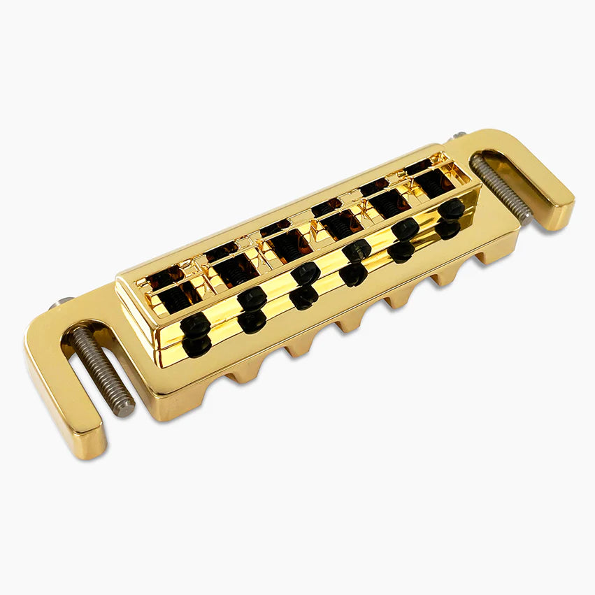 Allparts Leo Quan Badass Wraparound Guitar Bridge, Gold