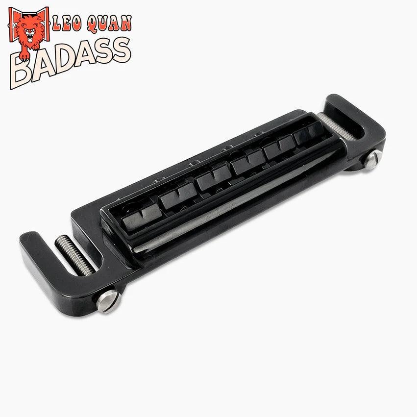 Allparts Leo Quan Badass Wraparound Guitar Bridge, Black