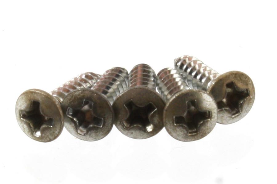Allparts Pickguard screws, #4 x 1/2" (12.7mm), Phillips Head, Aged Nickel