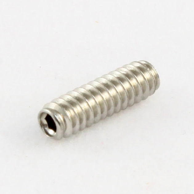 Allparts Bridge Saddle Height Screws for Guitar, Hex Head, #4-40 x  3/8" (9.5mm)