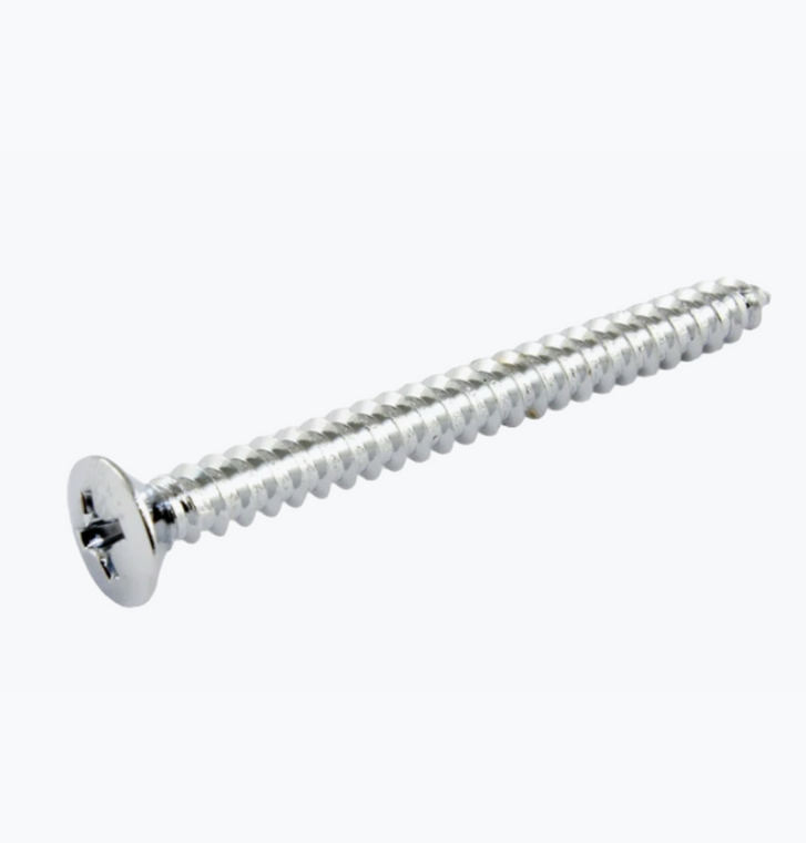 Allparts Neck plate screws Phillips head   #8 x 1-3/4 inch (44.5m)