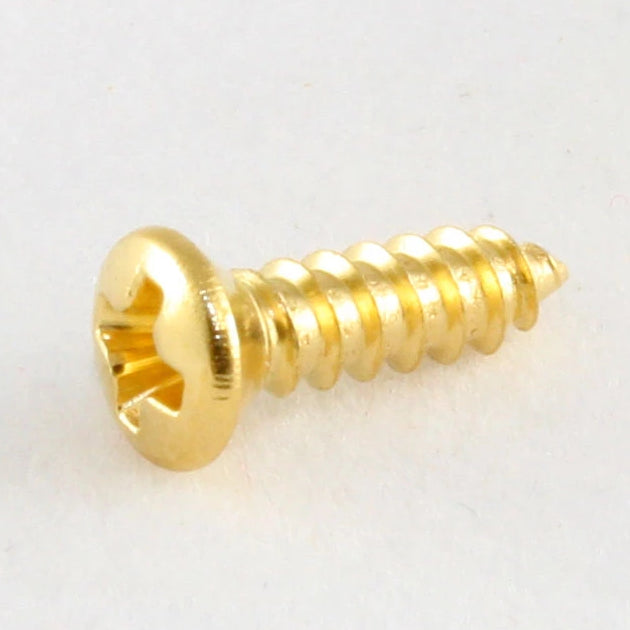 Allparts Pickguard Screws for Gibson Guitars, Phillips Head, #3 x 3/8" (9.5mm)
