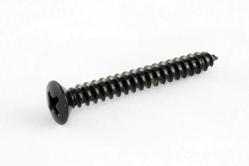 Allparts Neck plate screws, Phillips head, #8 x 1-3/8 inch short