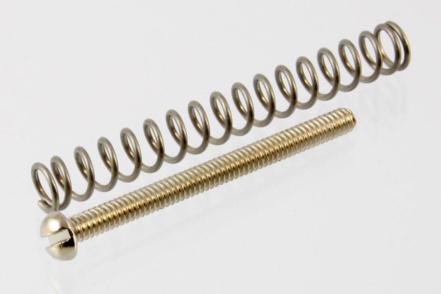 Allparts Pickup Mounting Screws for Humbucker, Nickel, US thread, Slot Head