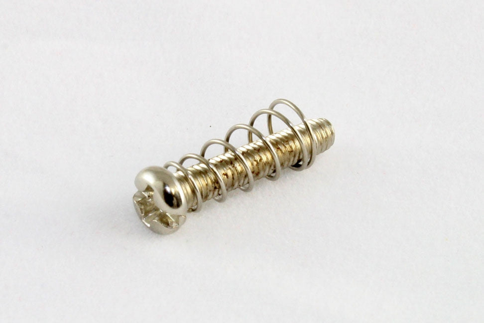 Allparts Bridge Length Screw for Guitar, Metric with Springs, M3 x 15mm