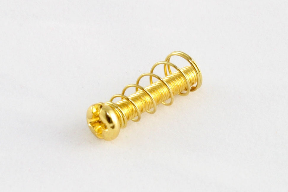 Allparts Bridge Length Screw for Guitar, Metric with Springs, M3 x 15mm