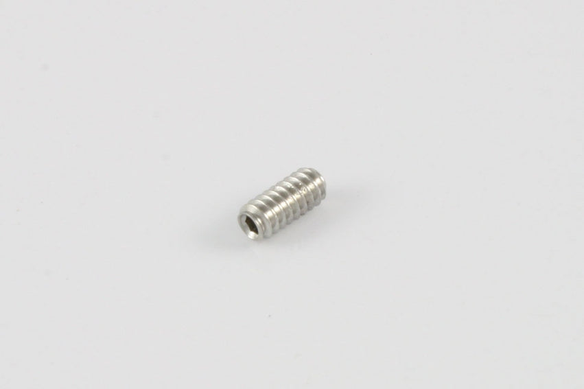 Allparts Bridge Saddle Height Screws for Bass or T.guitar, Hex Head, #6-32 x 5/16 inch